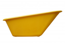 műanyag teknő LIVEX 100 l sárga